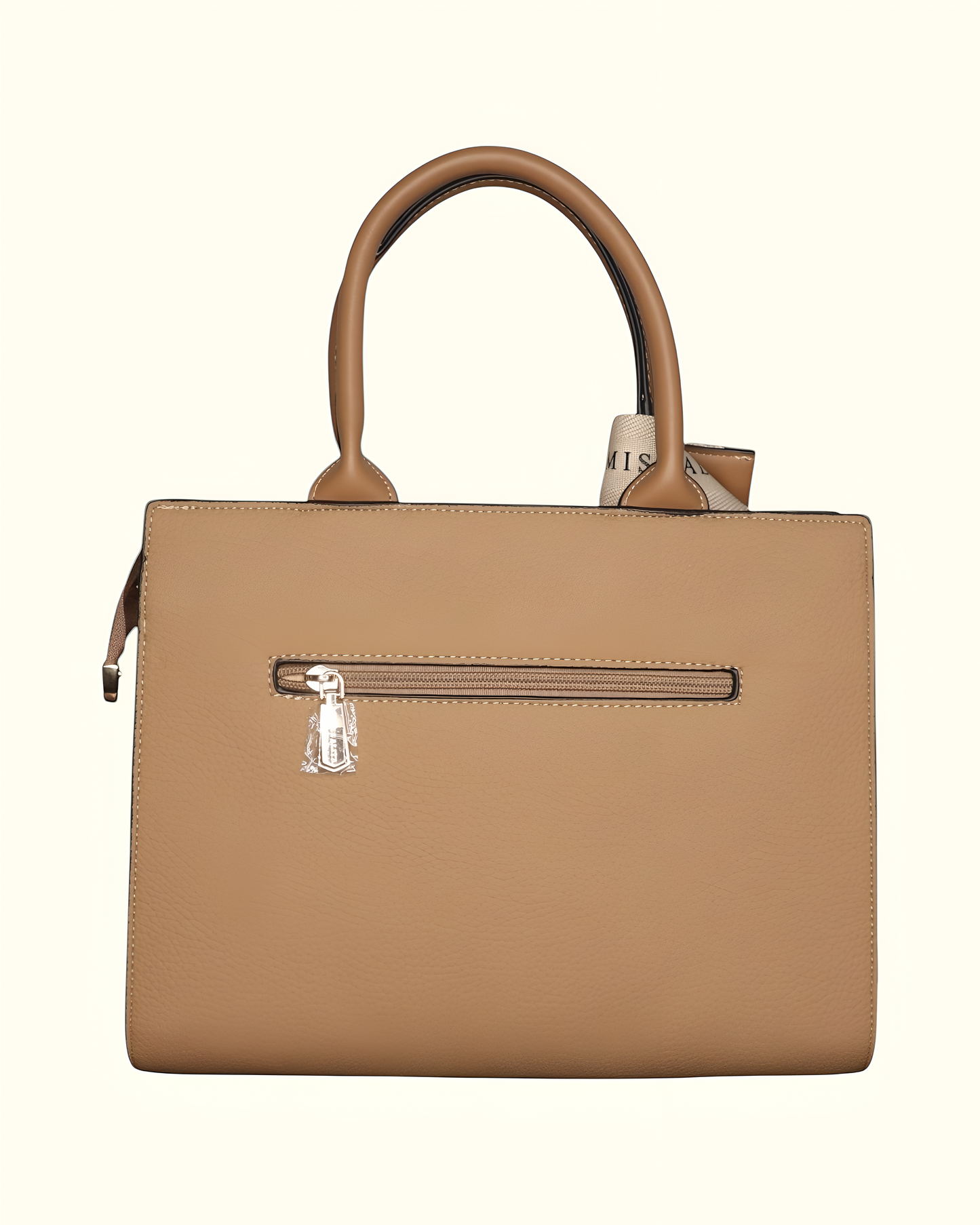 Miss Alita® Stylish Tan Leatherette Handbag for Women | Office, Casual & Party Use | Premium Ladies Shoulder & Hand Bag