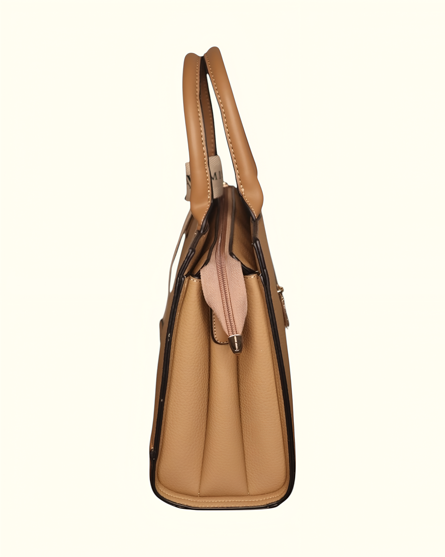 Miss Alita® Stylish Tan Leatherette Handbag for Women | Office, Casual & Party Use | Premium Ladies Shoulder & Hand Bag