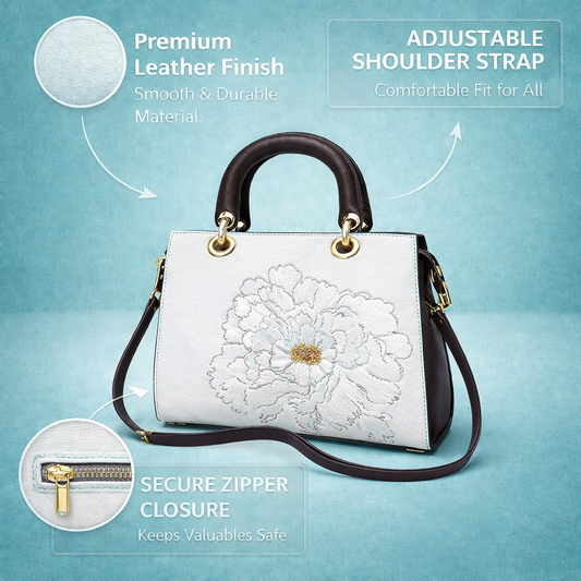 Ivoria Bloom Tote